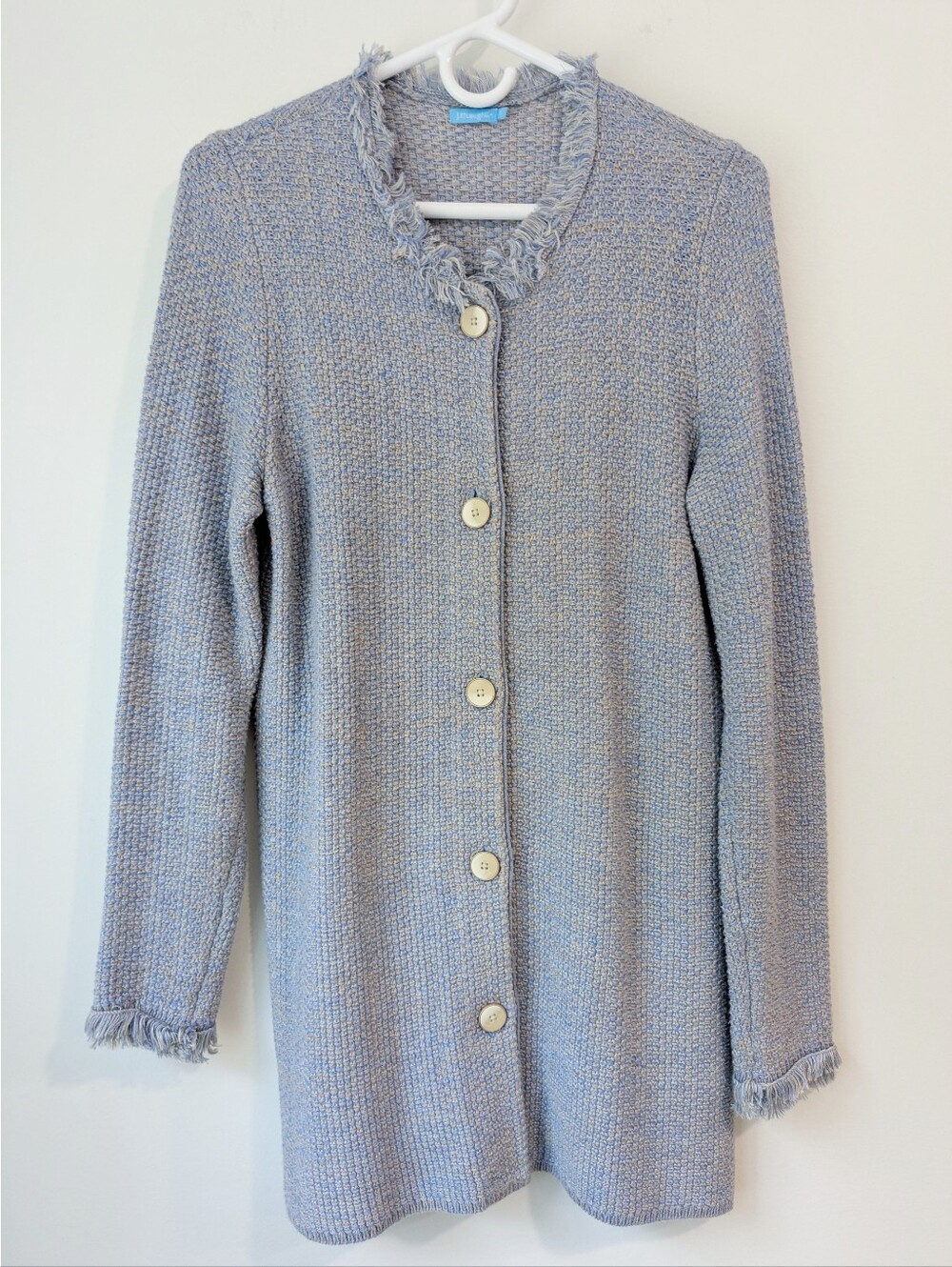 J. McLaughlin Nan Knit Fringe Cardigan - Picture 2 of 7